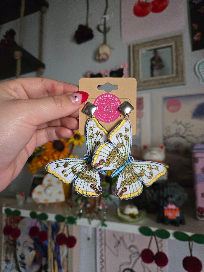 Blue Dream Butterfly Earrings