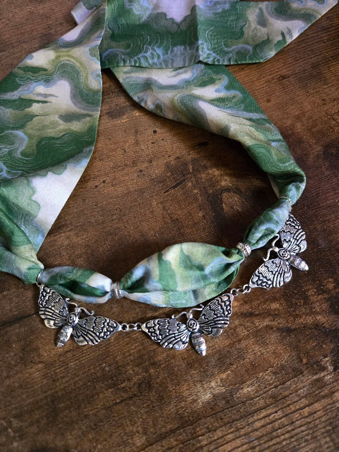 Forest of Shadows Bandana Necklace