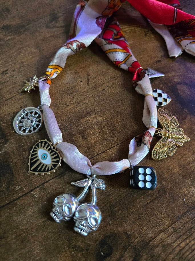 Fortune & Fate Bandana Necklace