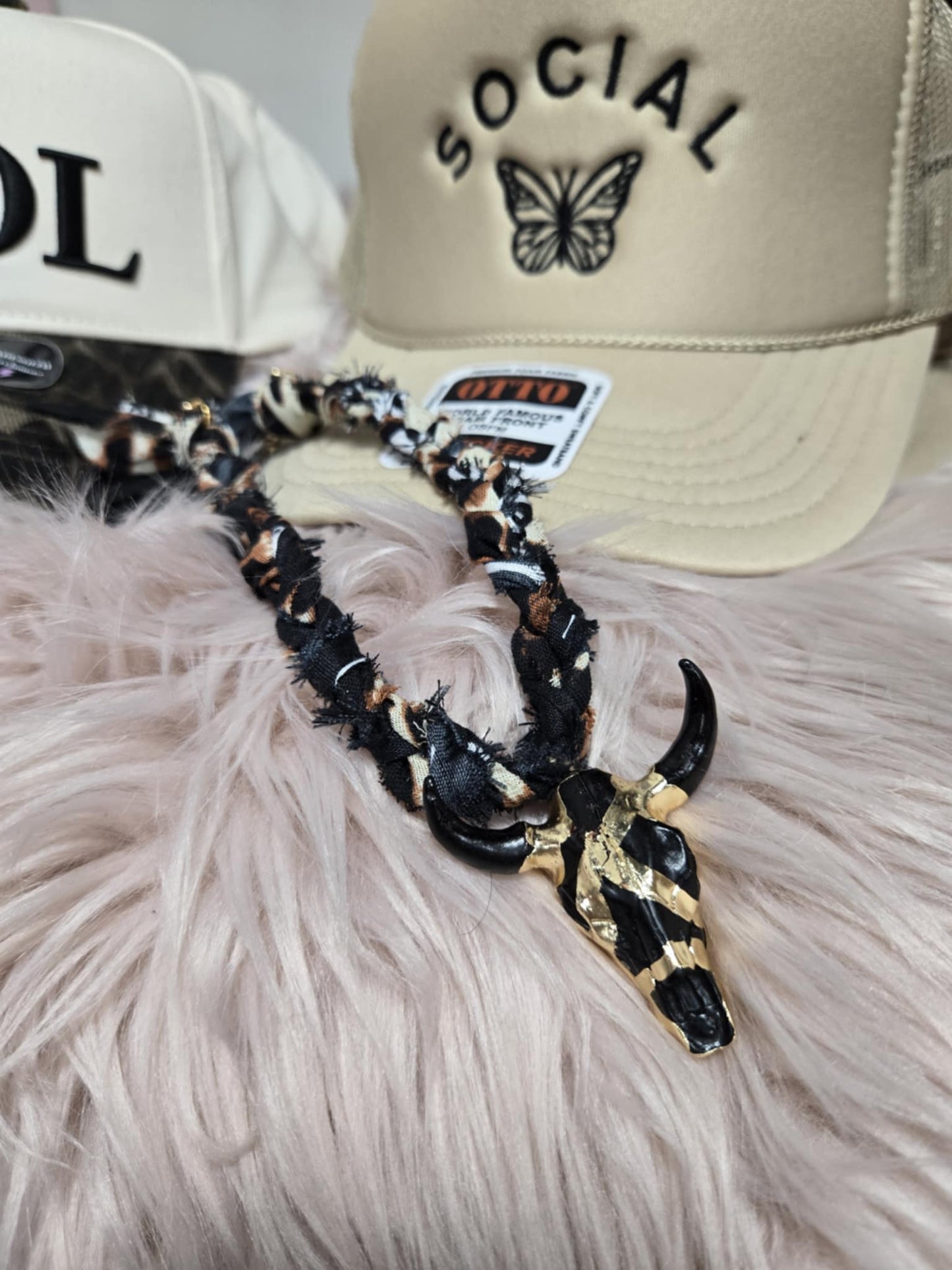 Golden Graze Bandana Necklace