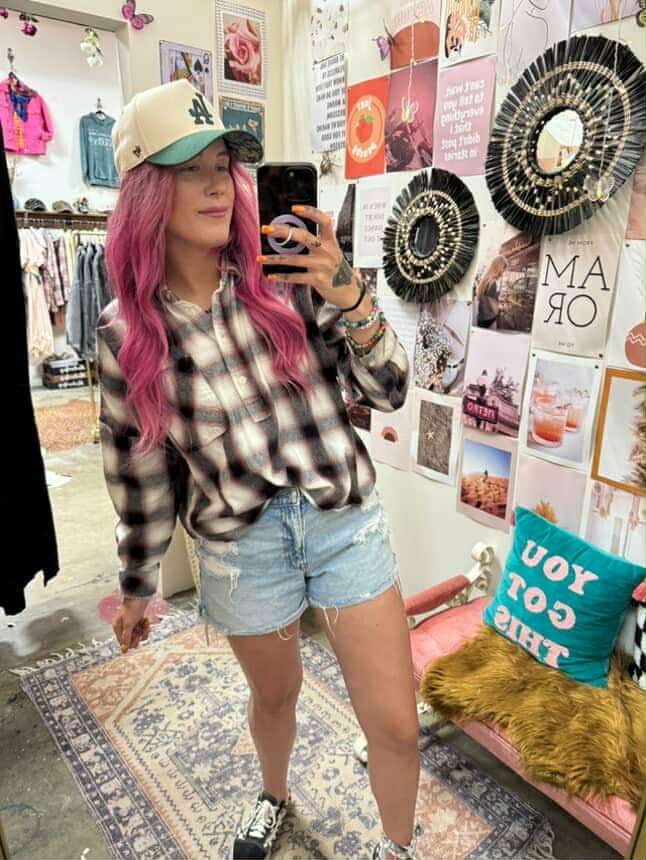 Harley Davison Flannel Pullover