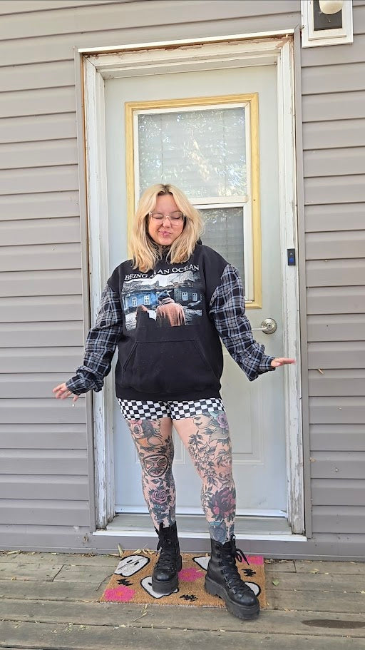 Being As An Ocean Upcycled Hoodie